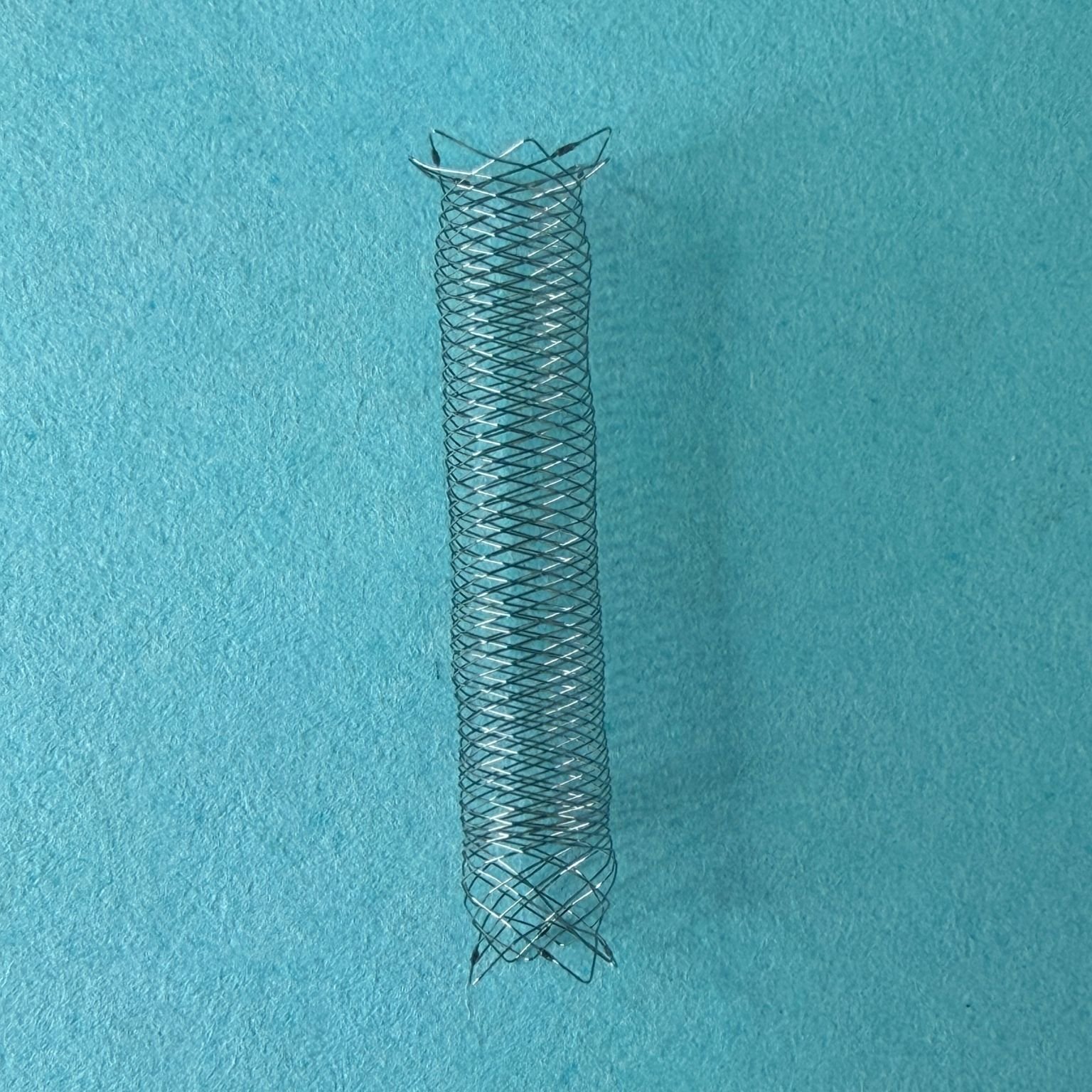 Modern flow diverting stent used in endovascular aneurysm treatment